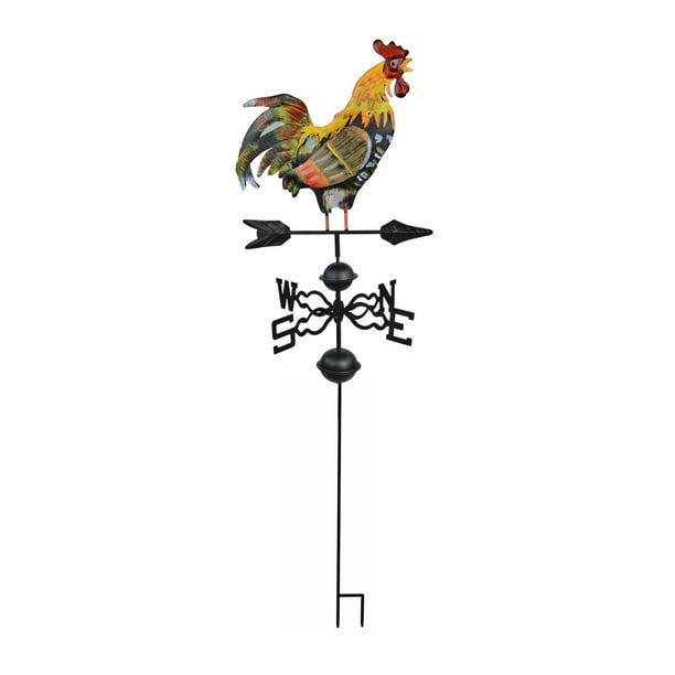 Roof Mount Included SWEN Products Rooster Chicken Weathervane 